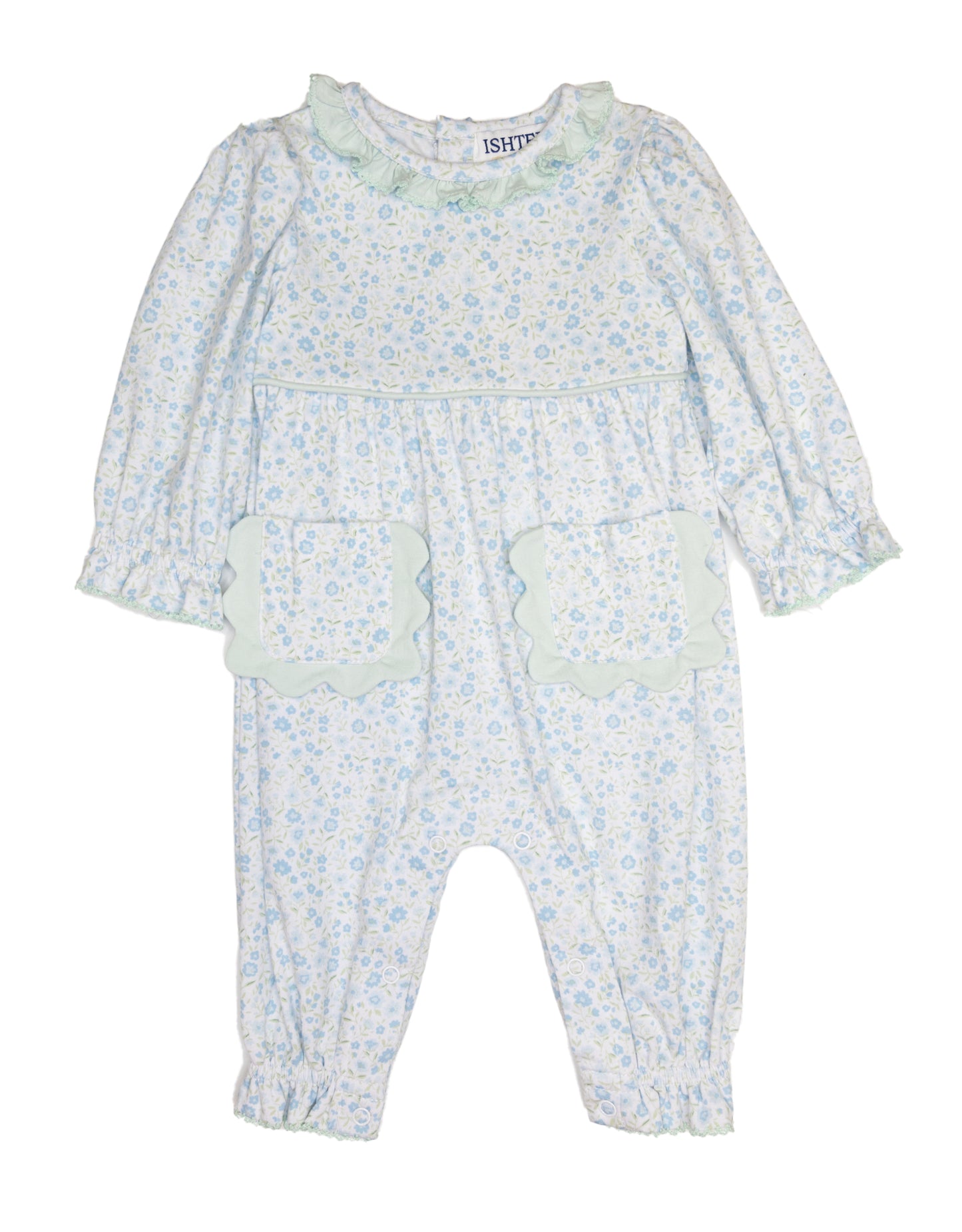 Ditsy. Flower romper