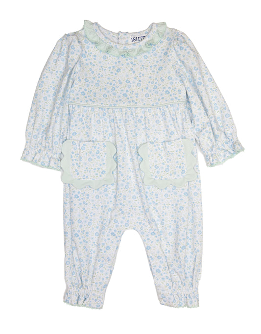 Ditsy. Flower romper