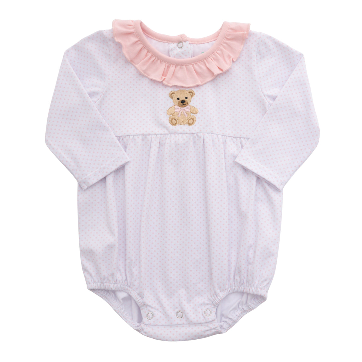 Girl teddy bear bubble