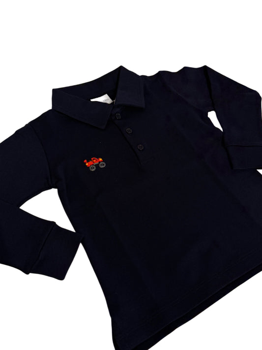 Monster Truck Long Sleeve Polo