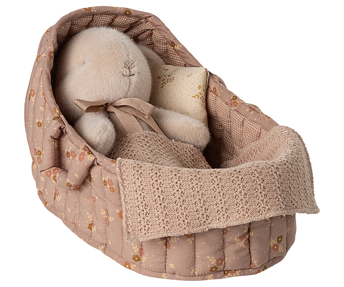 Sleeping bunny w| carry case