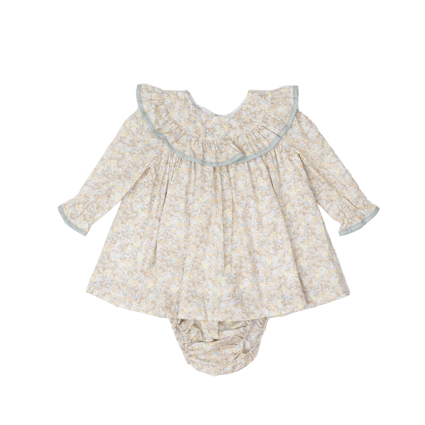Floral Baby Bloomer Set