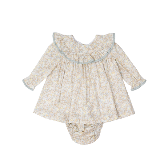 Floral Baby Bloomer Set
