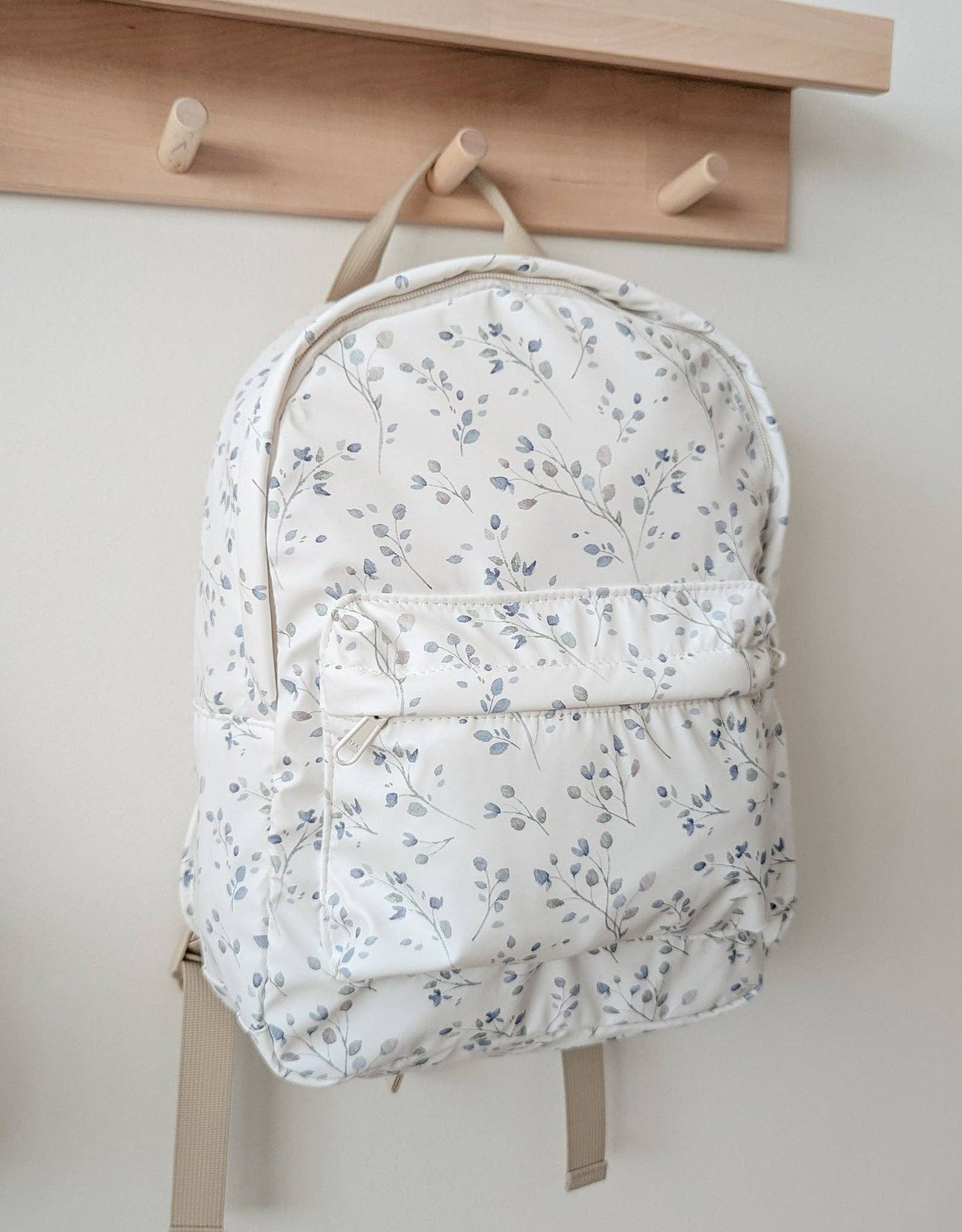 Mini Backpack - Delicate flowers